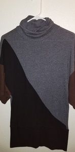 Turtle Neck Mini Dress